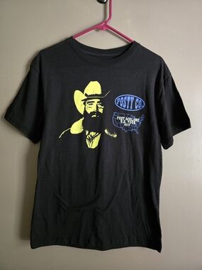 Post Malone 2025 Tour Cowboy Graphic Tee
